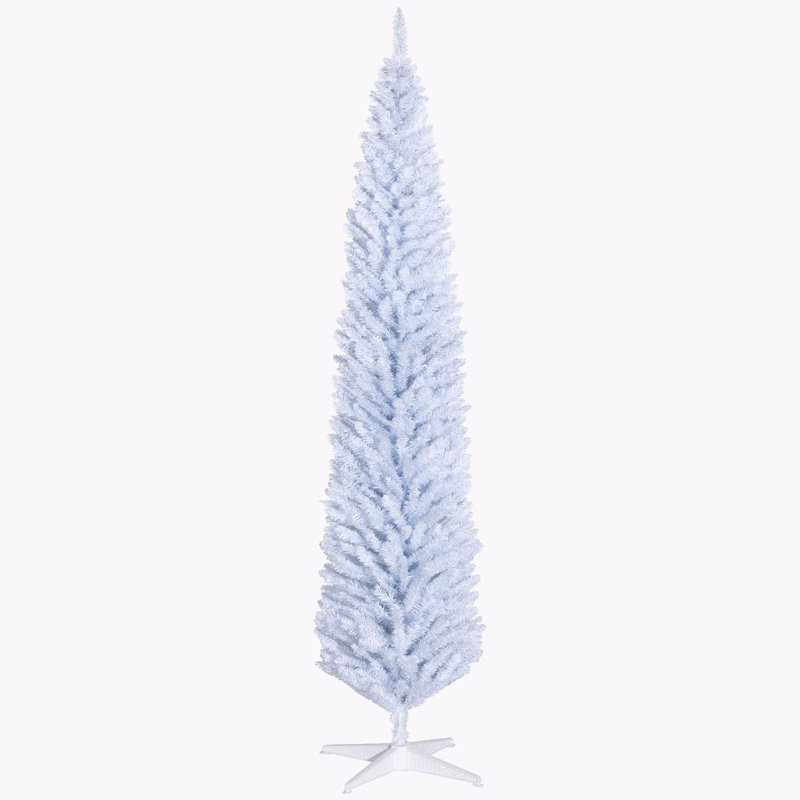 8' Artificial Pencil Christmas Tree