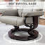 Fauteuil inclinable avec repose-pieds HOMcom-495933644