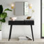Console à 3 tiroirs Elegant Brycon - Table de rangement Mid-Century à 3 tiroirs pour intérieurs modernes-26337574