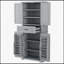 Meuble-lavabo gris 30 po avec lavabo, porte à fermeture en douceur et beaucoup de rangement pour les salles de bain modernes
