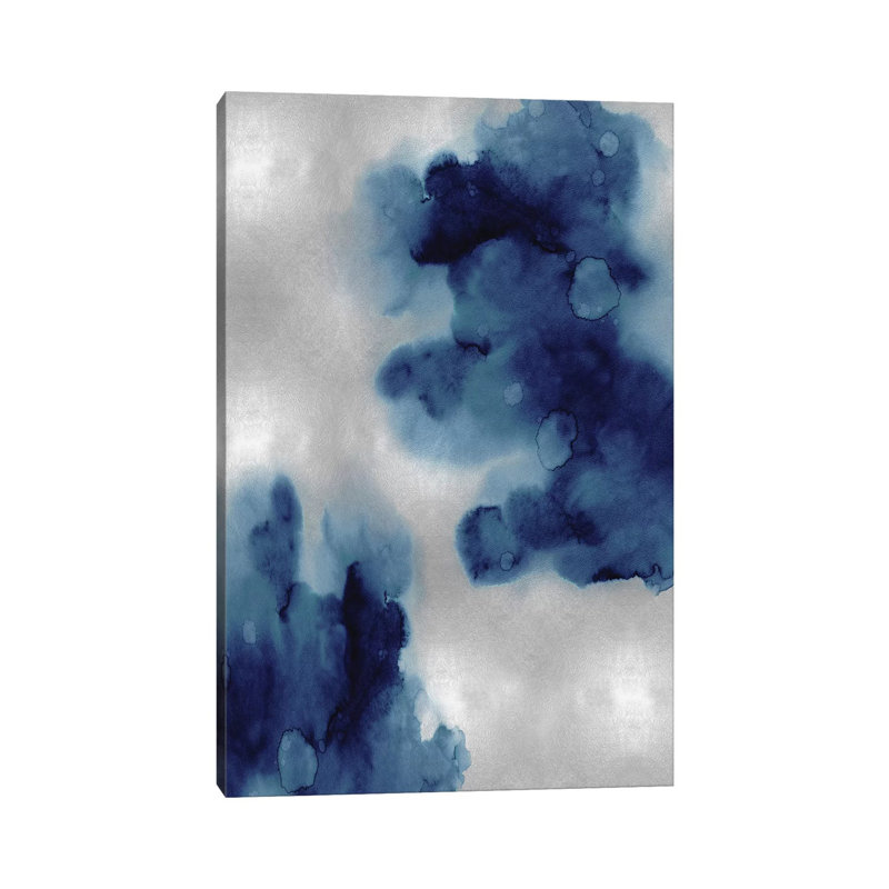 Entice In Indigo I by Lauren Mitchell - Wrapped Canvas Gallery-Wrapped Canvas Giclée, 66.04 cm H x 45.72 cm W x 3.175 cm D