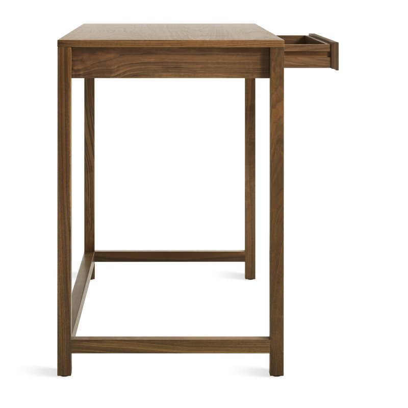Open Plan Writing Desk, Walnut, 30" H x 42" W x 20" D