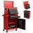 5 Rolling Metal Tool Cabinet With Detachable Box - Rust Coating & Convenient Handles For Workshop Red Storage Liner Locking Garage