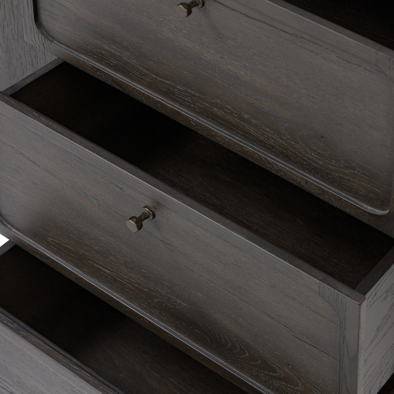 Leora Sideboard-Smoked Black