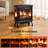 Cythina Freestanding Electric Fireplace Stove Heater with Remote Control & Smart APP-1039676003