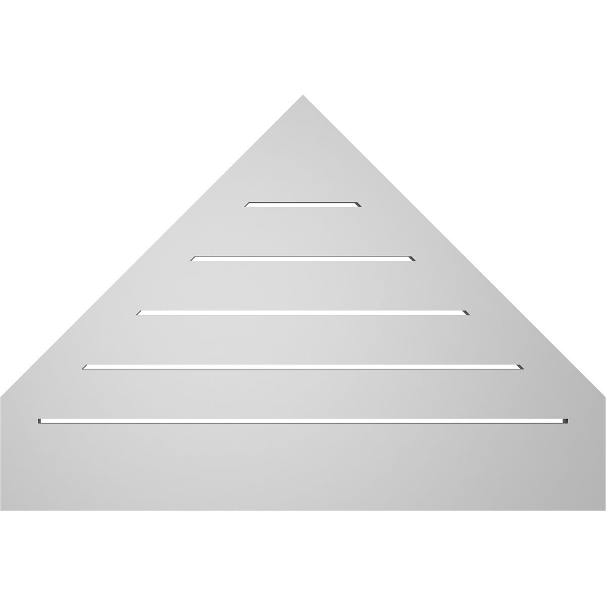 GVSRO20X2001SF Round Gable Vent - 20 Inch, Primed Tan, Surface Mount Urethane