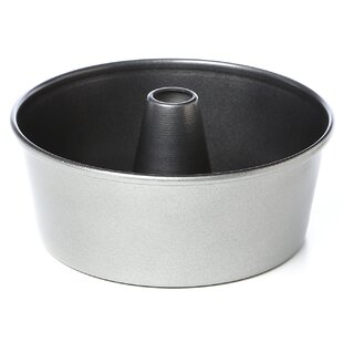 10inch Angel Food Cake Pan, Stainless Steel Pound Cake Pan with Tube,  Hollow for