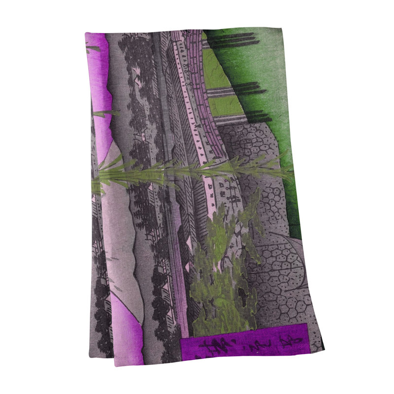 Macintyre Tea Towel Kitchen Towel, Cotton Twill, Pink