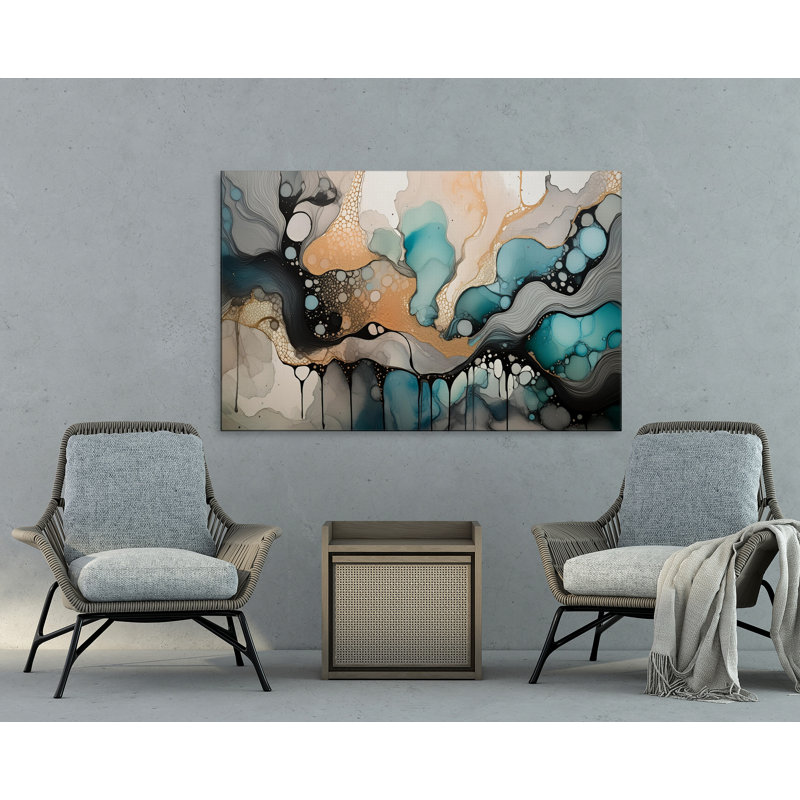 Celestial Flow, 20" H x 30" W