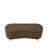 Bailey Boucle-Style Curved Storage Accent Bench-276019341