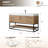 Alistair 60 " W Freestanding Standard 1 Single Vanity Bathroom Vanity With Engineered Stone Top-829369825-829369824-829369827