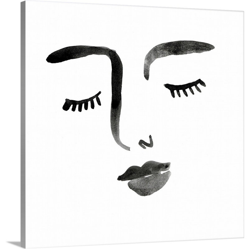 «Blink II» par Victoria Borges - reproduction d'art, Toile tendue, H 36 po x l 36 po x P 1,25 po
