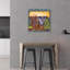 Art mural en verre Lark Manor ™ «Cafes La Bougie» par Andrea Strongwater-1540538870