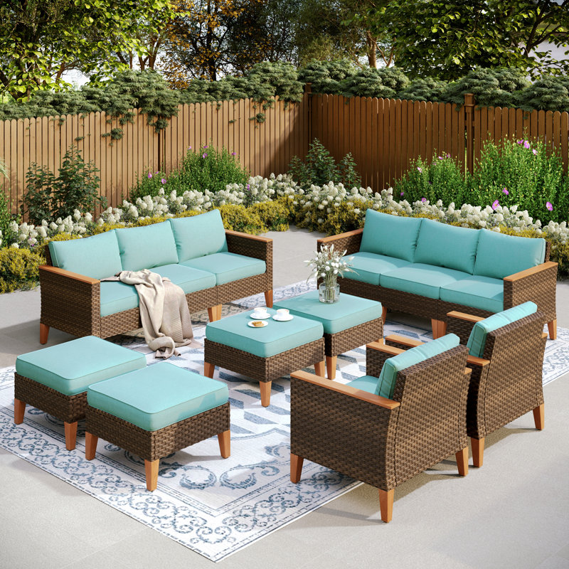 Ensemble modulaire d'extérieur Shutesbury, Bleu