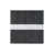 Plateau noir / base argent