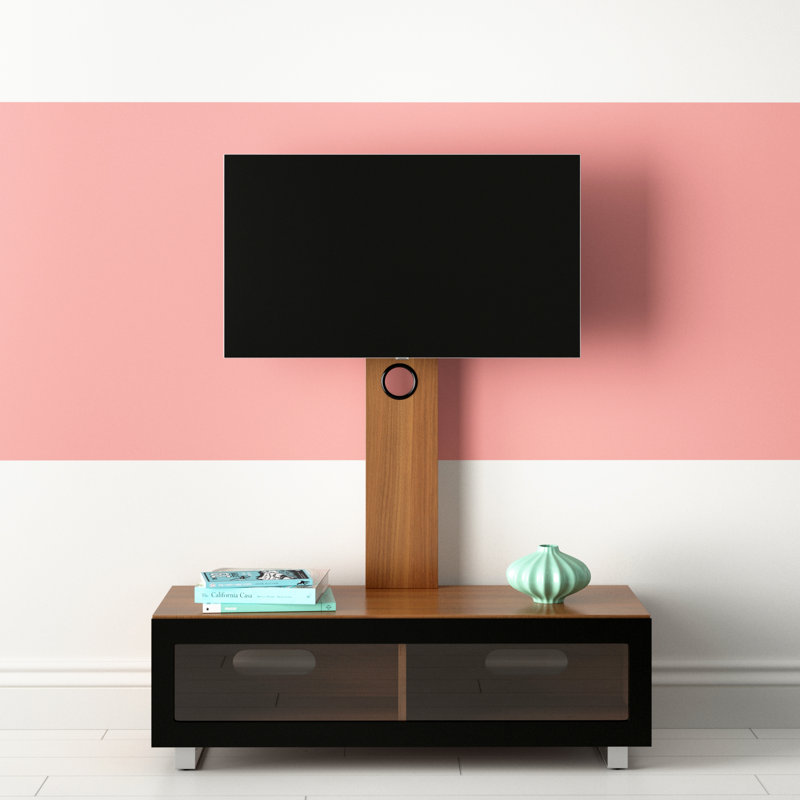 Demetri TV Stand for TVs, Walnut, 266.7 cm