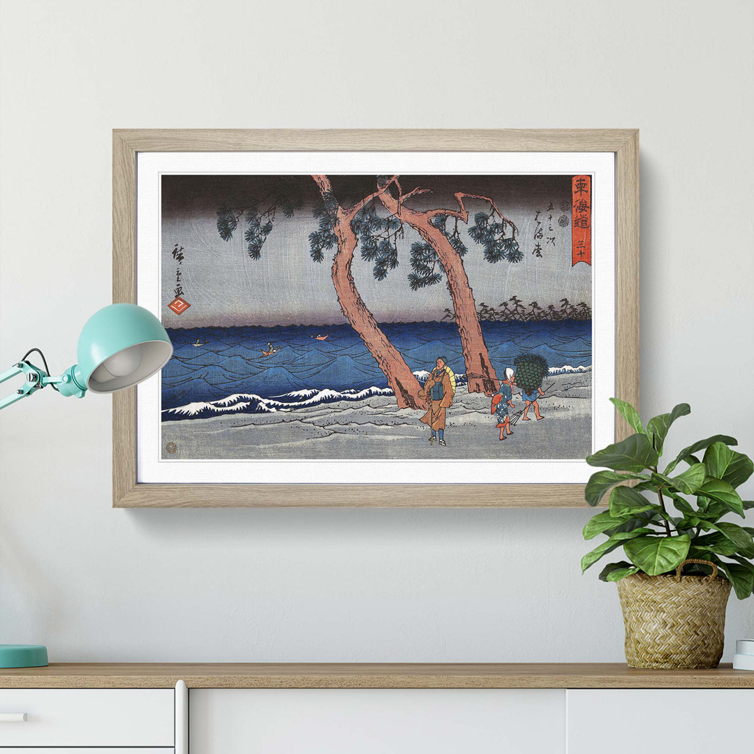 Hamamatsu by Utagawa Hiroshige - Picture Frame Painting Print