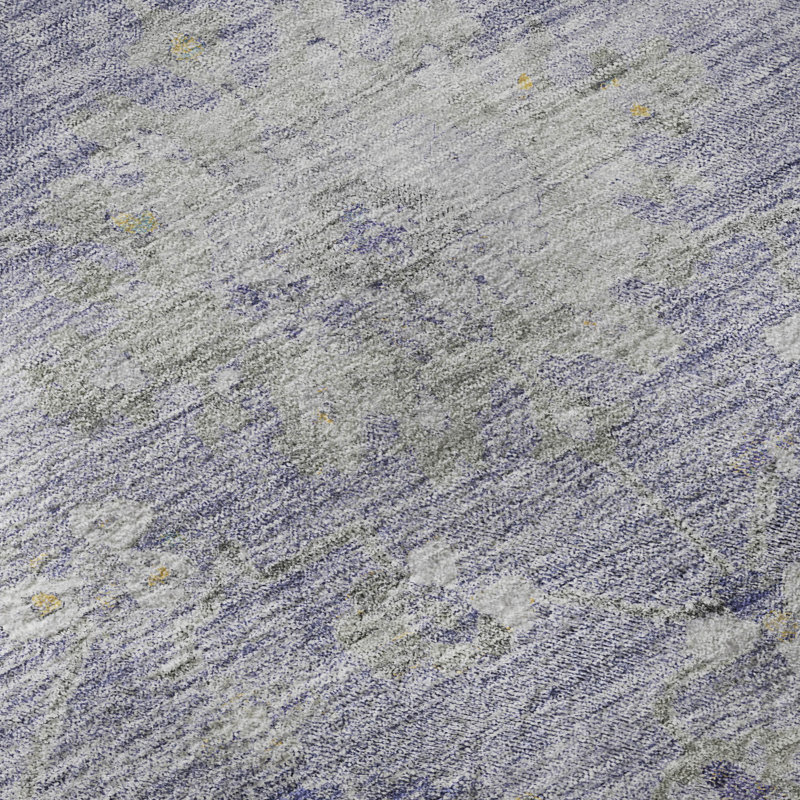 Premium Machine Washable Kumbhar AMF1371 Formal Rug, Rectangle 10' x 14'