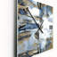 Horloge murale Abstract Waves III-980867460
