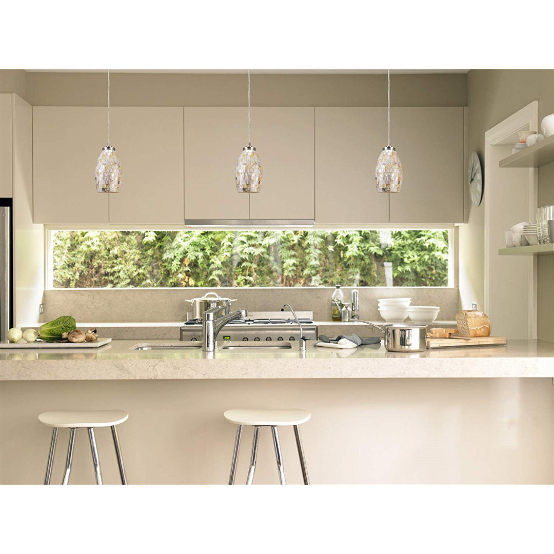 Handson 1 - Light Unique/Statement Pendant Red Barrel Studio®