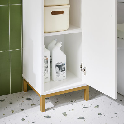 Freestanding Linen Cabinet