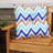 19" Square Outdoor Decorative Tufted Throw Pillows - Chevron Bliss-1541448222