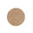 Solid Mango Wood Round End Table-1204403000