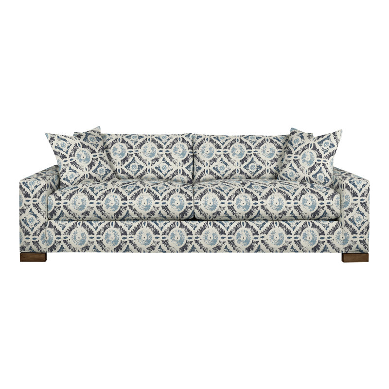 Canapé-lit 83,5 po Claremont, Perigold Wittstock indigo, La Havane