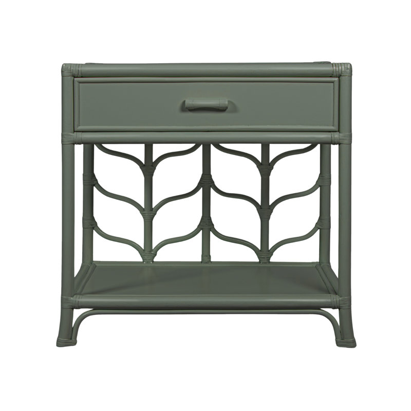 Ivy 1 - Drawer Nightstand, Evergreen