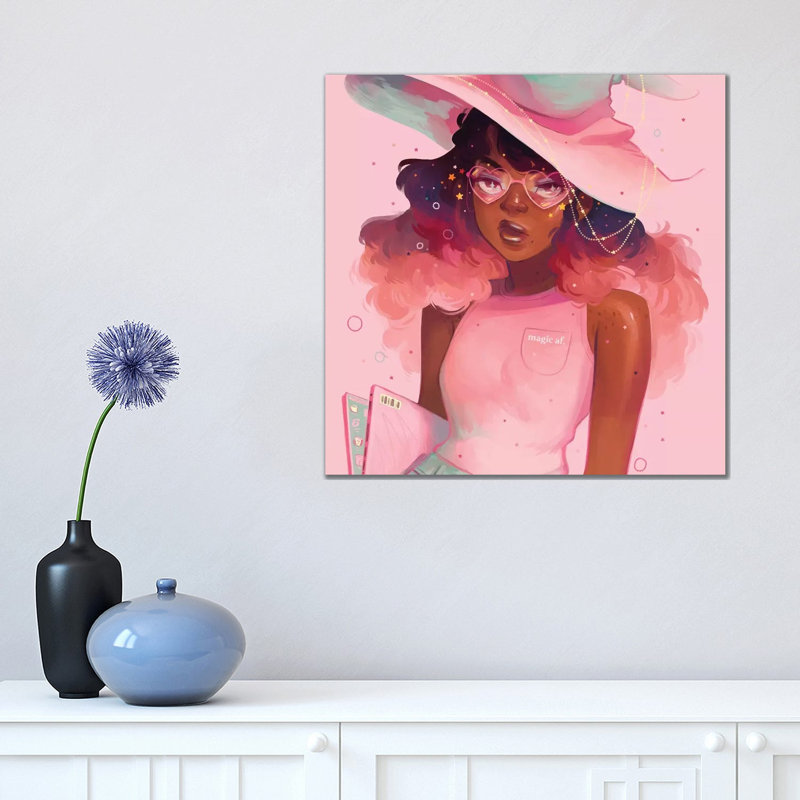 « Magic AF » par Geneva B-impression, Pas de tapis, Toile tendue, H 18 po x l 18 po x 1,5 po