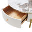 Table basse moderne avec deux grands tiroirs de rangement Modern