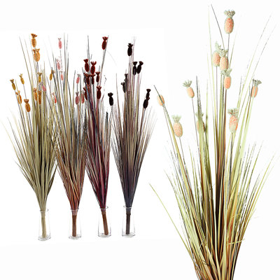 37.79'' Faux Onion Grass, Teasel Grass