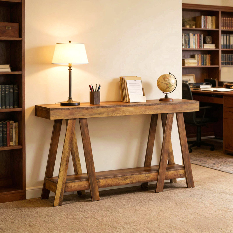 2-Tier Hall Table,Entryway Table,Functional Console Table