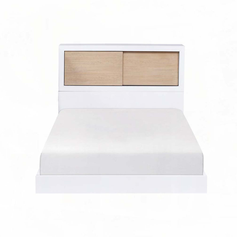 Bed Bookcase Headboard, Twin