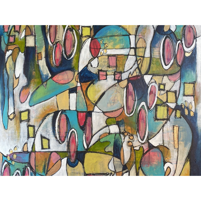 Dance Of The Clairvoyants Print by Susan Peters, 17.25" H x 21.25" W