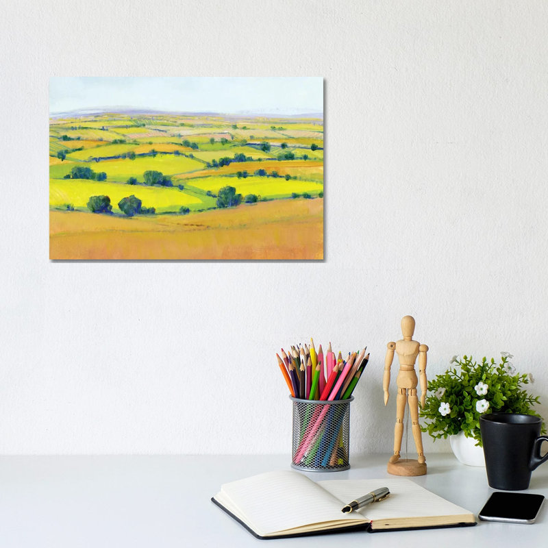 Patchwork Vista II by Tim O'Toole - Wrapped Canvas Gallery-Wrapped Canvas Giclée, 20.32 cm H x 30.48 cm W