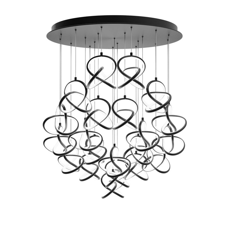 Vornado Multi-Light Pendant, Black