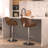 Bentwood Adjustable Swivel Bar Stool -249817864-249817862