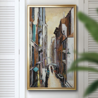 " Canal View II " Painting Print