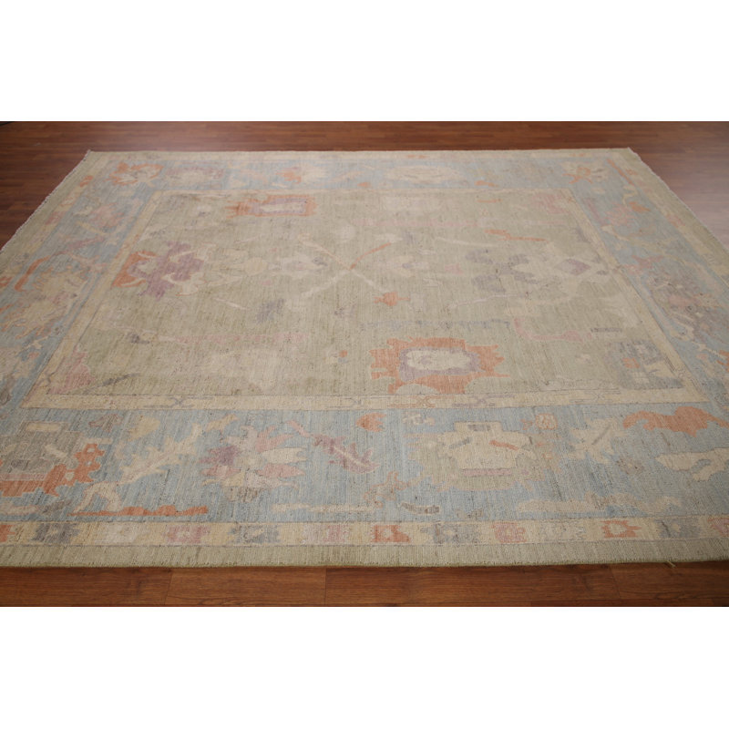 Handmade Oushak Vegetable Dye Area Rug 8x10
