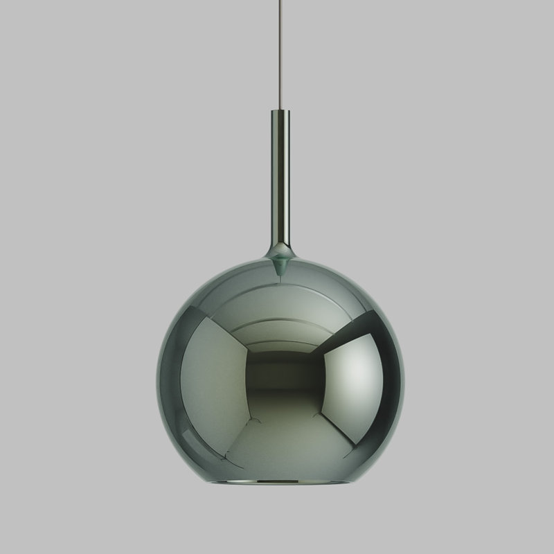 GLO 1 - Light Pendant, Black, Green