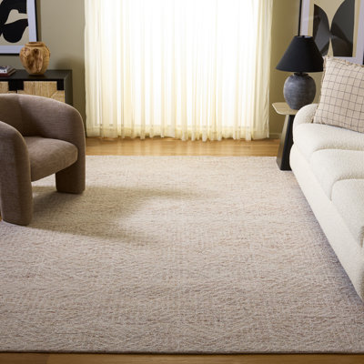 Pine 118 Hand Tufted Wool Pile Geometric Rug