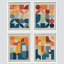 Reproduction de 4 pièces Mid-Century Mid-Century-90605251-90605253
