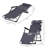 Outsunny Folding Chaise Lounge Chair For Outside, 2-In-1 Tanning Chair With Pillow & Pocket, Adjustable Pool Chair For Beach, Patio, Lawn, Deck-263080175
