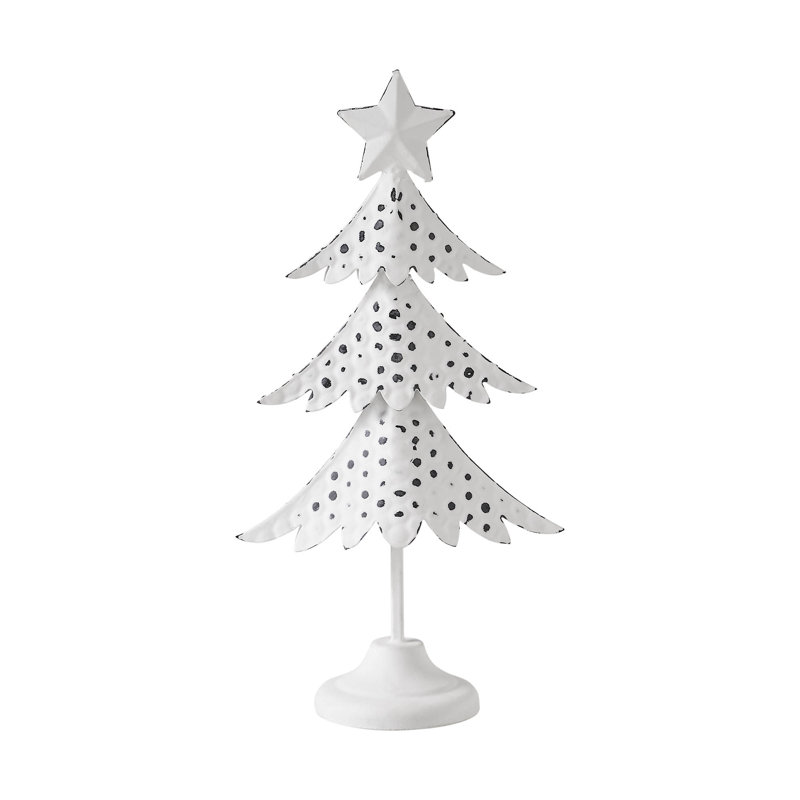 Figurine d'arbre de Noël supérieur, H 11,25 po x l 5,75 po x P 2,75 po