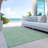 Washable Floral Indoor / Outdoor Rug-861290898