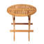 Table d'appoint pliante en teck