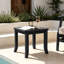 Solid Wood Teak Outdoor Side Table-114983520