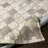 Breccan Geometric Handmade Tufted Wool Gray Area Rug-213937700