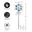 Rotateur de confetti vent Runge